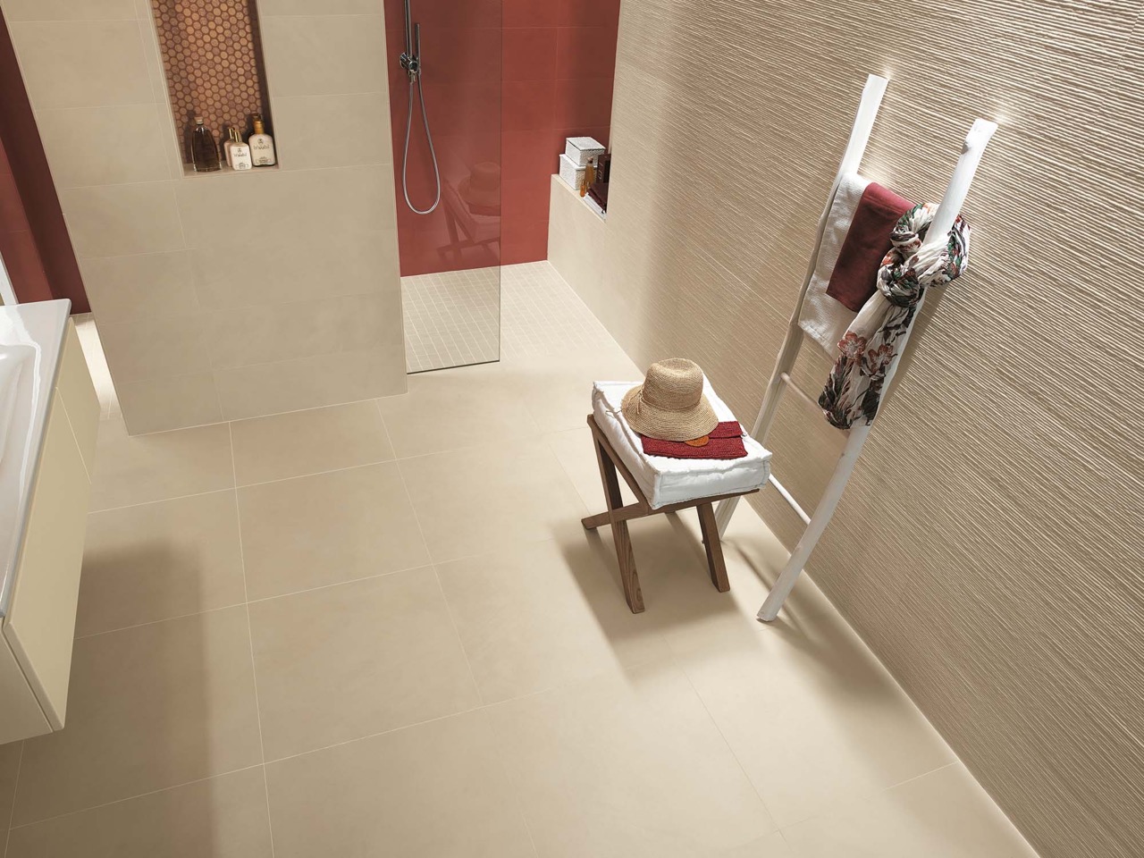 red colour tile