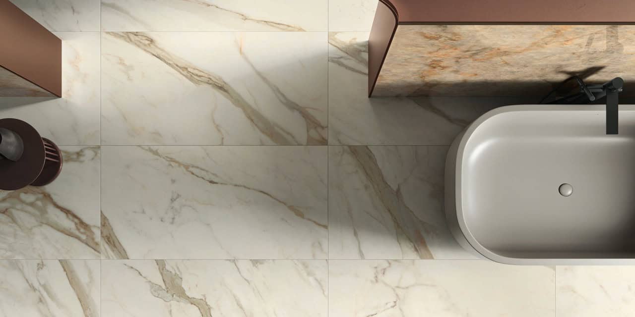 Anima Futura Golden White 60x120 Matt; Anima Futura Crystal Delight 120x278 Lucidato; Anima Futura Keen Grey 120x278 Lucidato (Slider)