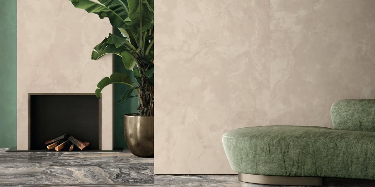 Anima Futura Keen Grey 120x120 Lucidato; Anima Futura Pink Onyx 120x278 Lucidato; Join Verve 120x278 Matt (Slider)