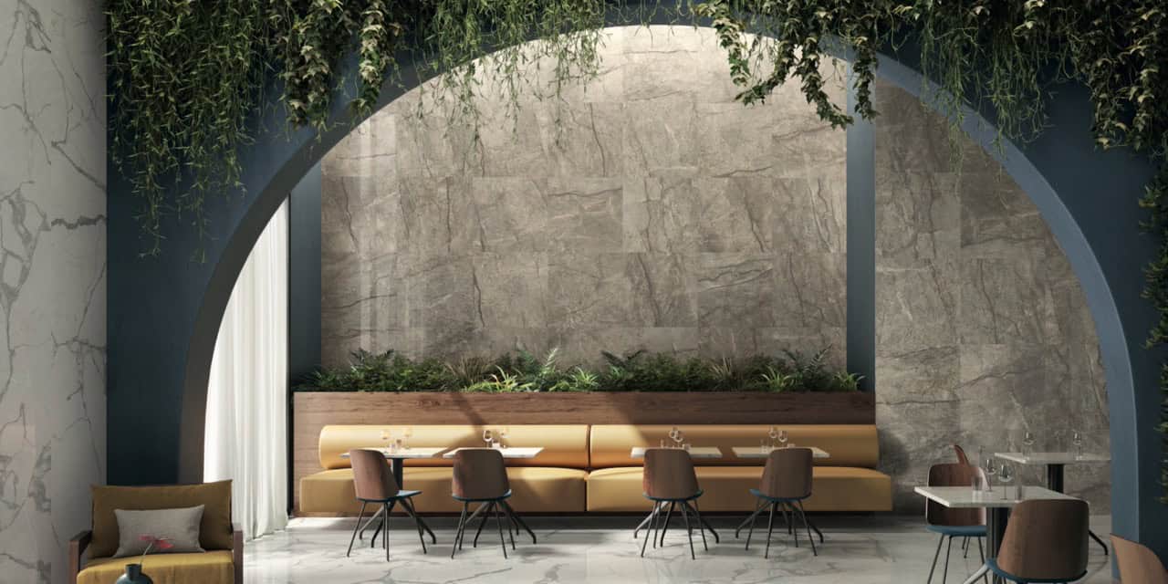 Anima Futura Majestic White 120x120 Lucidato; Anima Futura Majestic White 60x120 Lucidato; Anima Futura Majestic White 120x278 Lucidato; Anima Futura Amazing Silver 80x80 Lucidato; Hike Nuance 20x120 Matt (Slider)