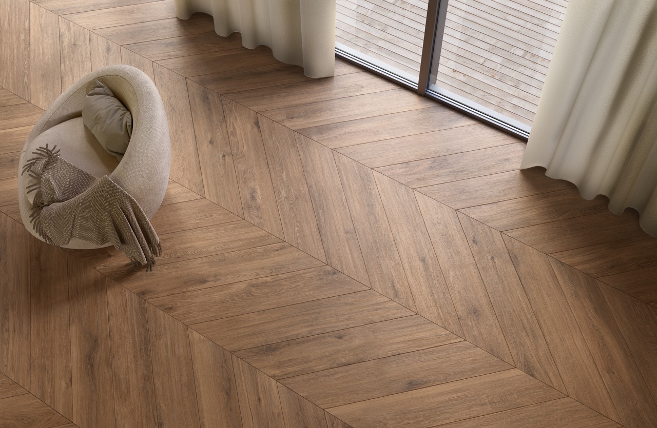peace chevron floors