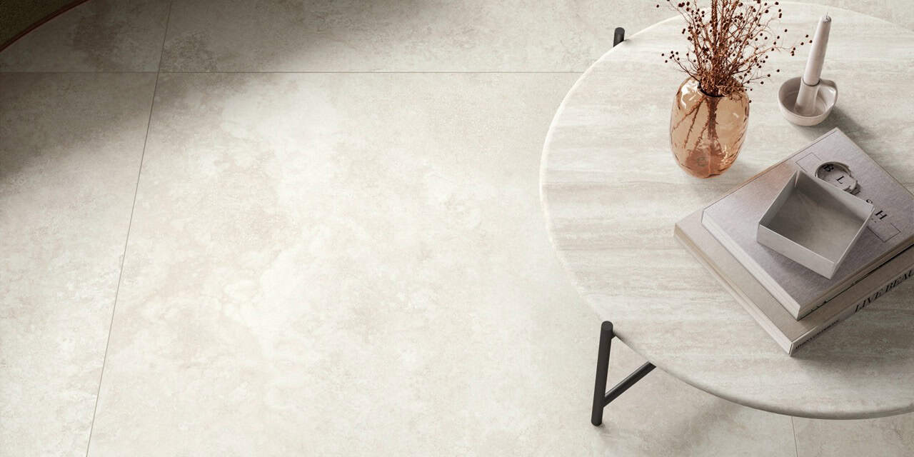 Iconica Navona Contro 120x120 Soft; Iconica Navona Verso 120x278 Matt; Iconica Navona Verso 10x60/20x60/30x60/40x60 Matt; Cocoon Peace 20x120 Matt; Shapes of Italy Stelo Otone 0.5x60 (Slider)