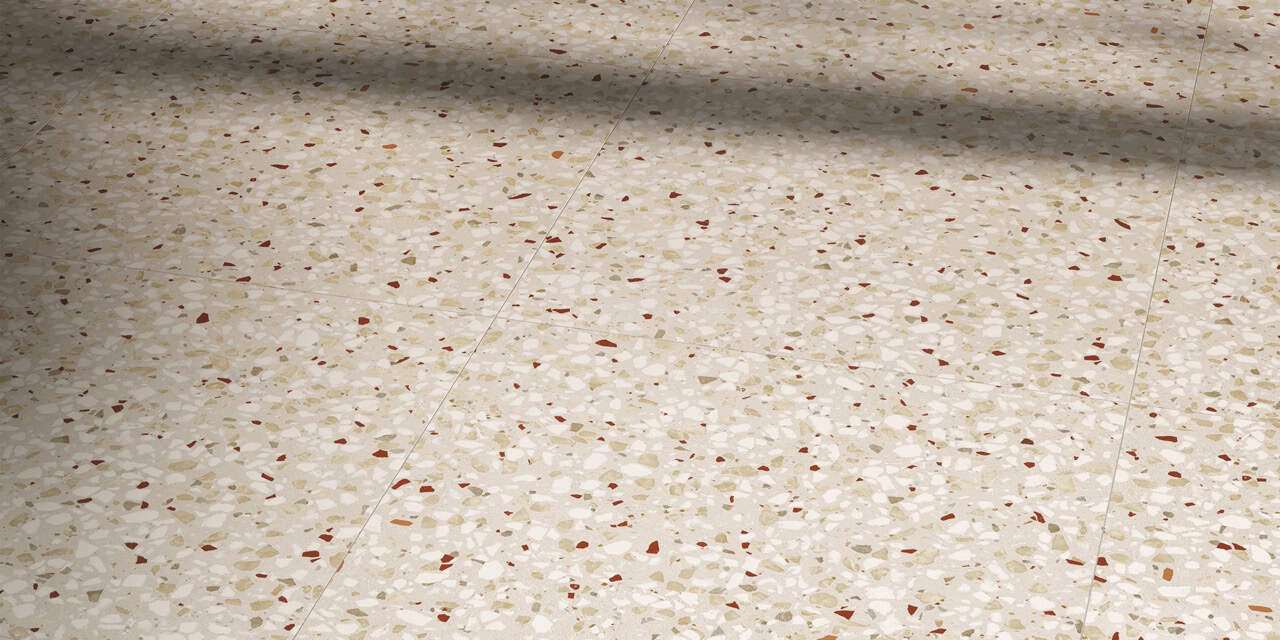 Glim Rosso Cuore 6x24 Brillante; Glim Gemme Beige Matt (Slider)