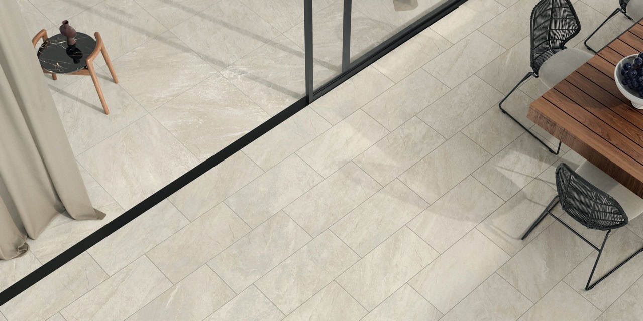 Quartz Essence Flake 60x60 Matt; Quartz Essence Flake 30x60 Out NR; Quartz Essence Flake 10x60/30x60/60x60 Matt; Anima Nero Atlante 120x278 Silk (Slider)