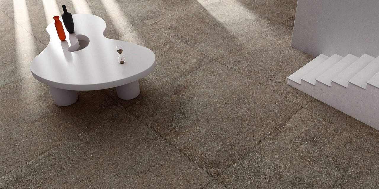 Shapes of Italy Lavis 120x120 Matt; Join Spice Deco 120x278 (Slider)