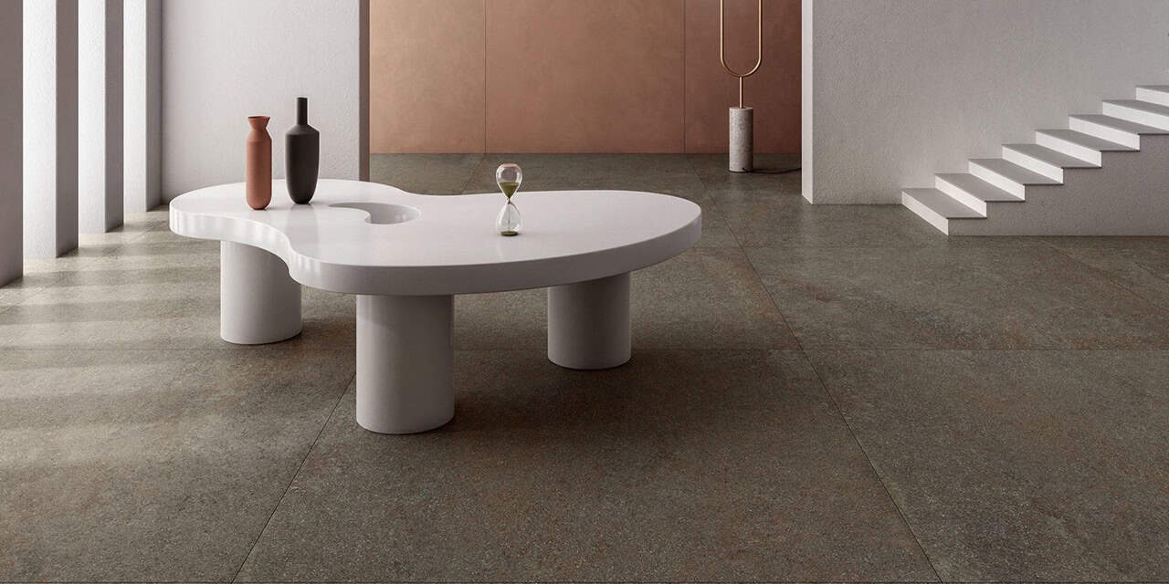 Shapes of Italy Lavis 120x120 Matt; Join Spice Deco 120x278 (Slider)